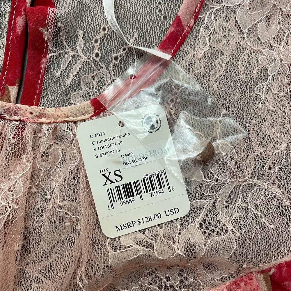 NWT Free people Daphne Blouse